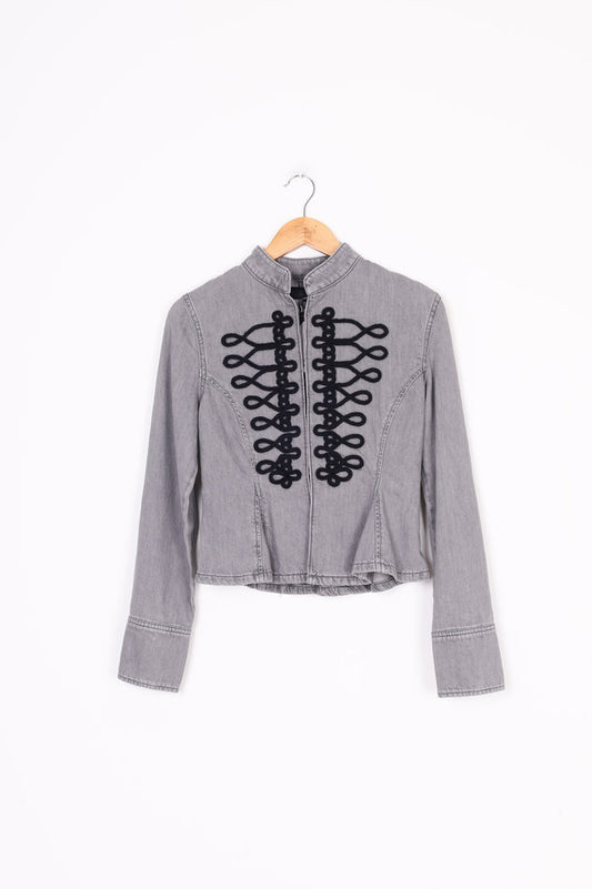 Zara Womens Grey Jacket Size XS
