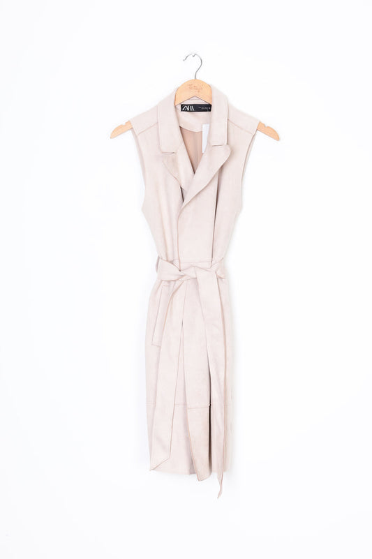 Zara Womens Pink Coat Size S