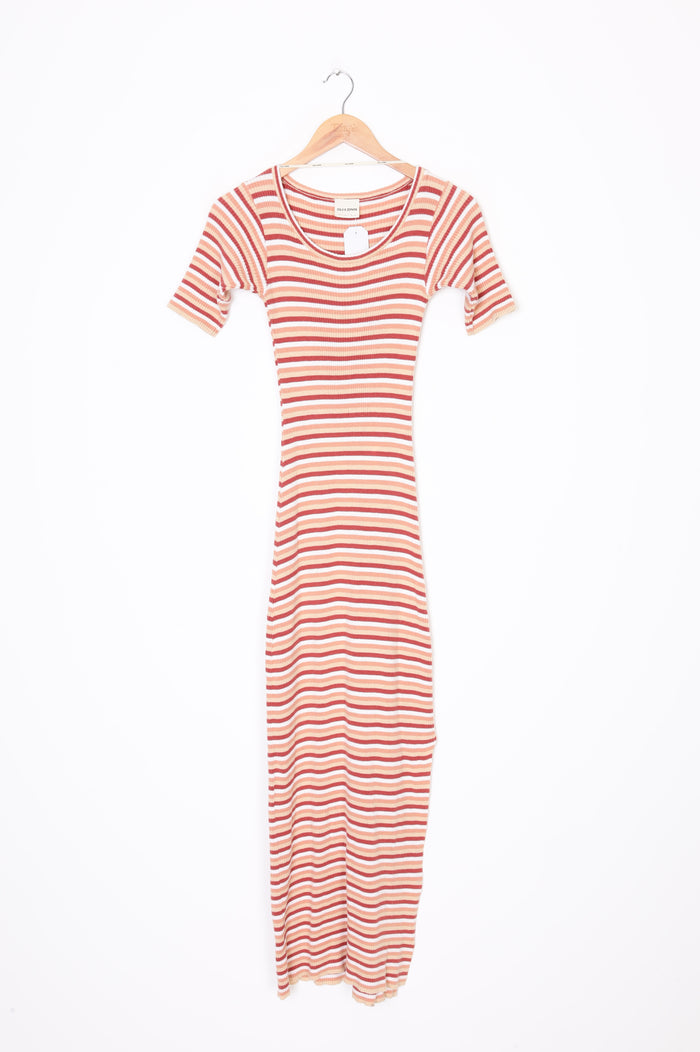 Zulu & Zephyr Womens Beige Dress Size 6