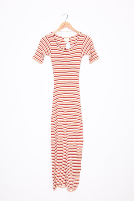 Zulu & Zephyr Womens Beige Dress Size 6